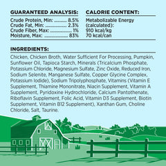 BIXBI Liberty 24-pack wet cat food cans ready to serve.