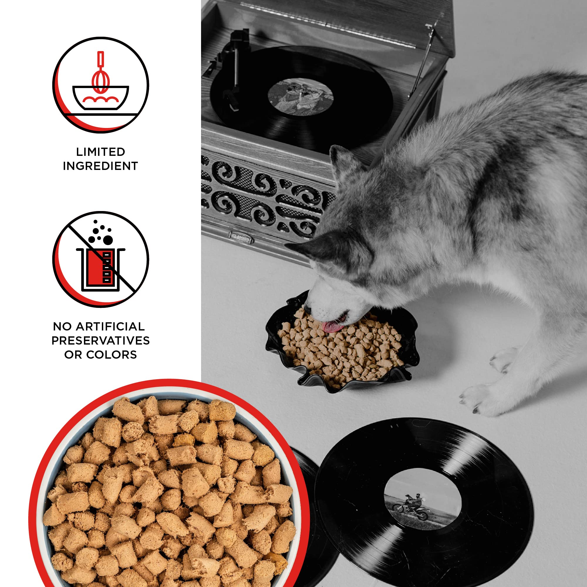 BIXBI Liberty beef toppers ideal for training rewards and flavor boost