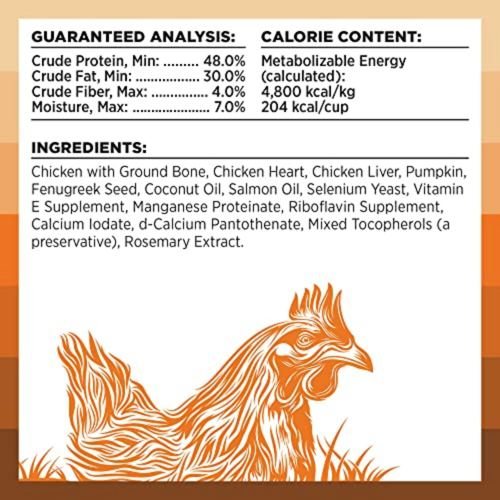 Dog enjoys a meal enhanced with BIXBI Liberty freeze-dried nutrition