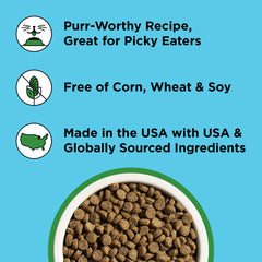 BIXBI Liberty grain-free kibble closeup illustrating texture.