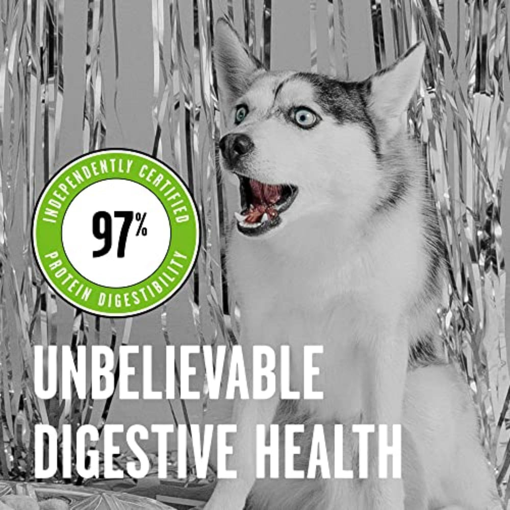 BIXBI Liberty freeze-dried pork training treat highlights high-protein rewards during training.