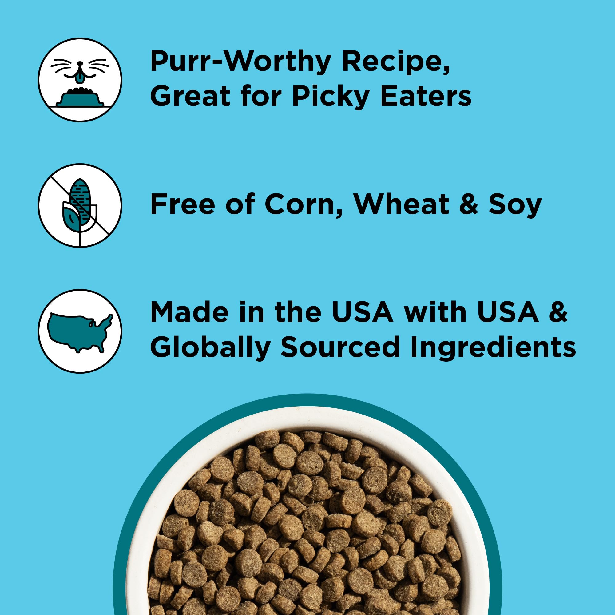 Grain-free formula from BIXBI Liberty supports indoor cats
