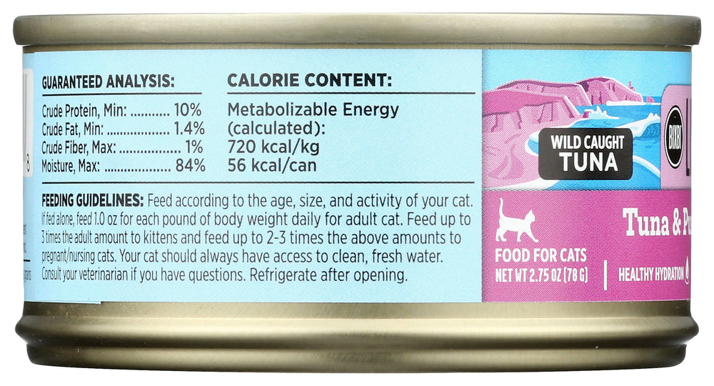 BIXBI Liberty grain-free wet cat food showcases a protein-forward, carb-free recipe.