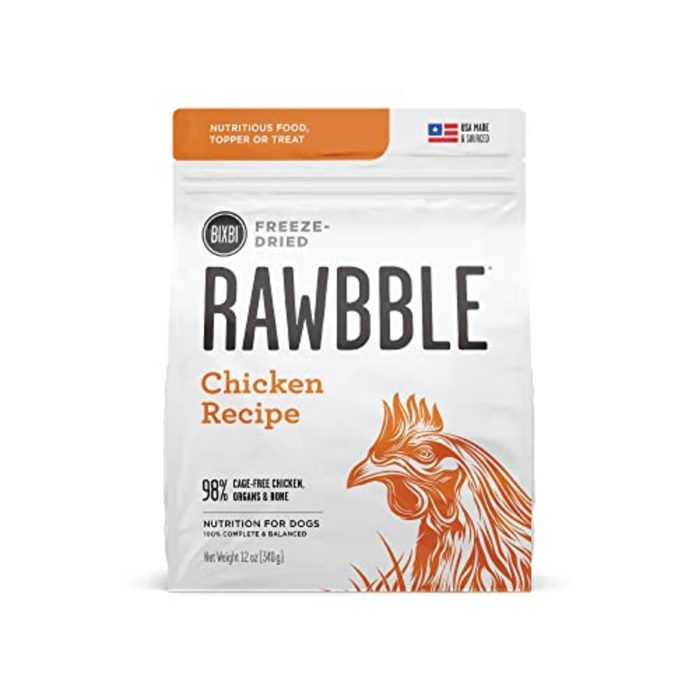 BIXBI Liberty packaging front highlighting 98% meat and organs