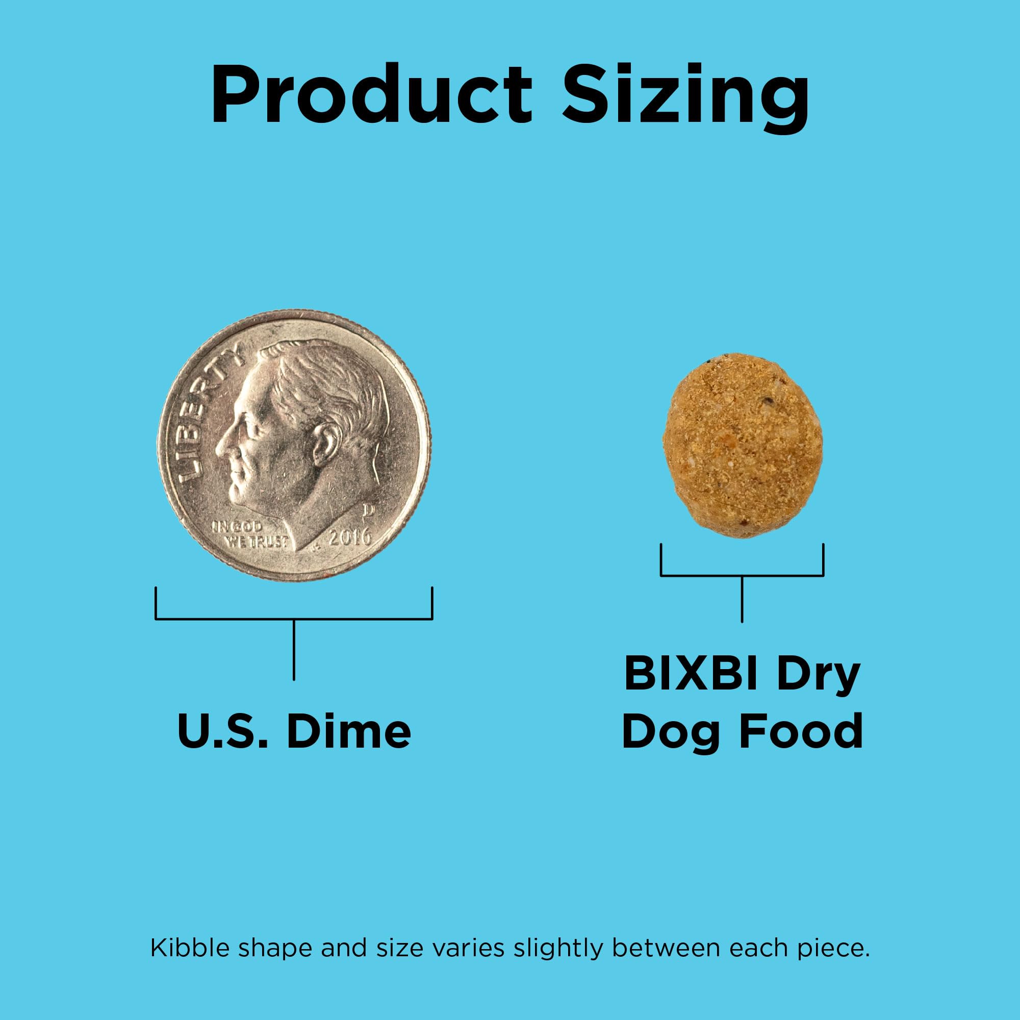 BIXBI Liberty sustainably sourced ingredients offer a cleaner grain-free option.