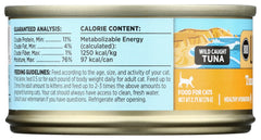 BIXBI Liberty tuna pate ingredient list highlights clean formulation.