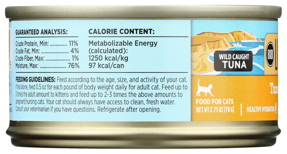BIXBI Liberty tuna pate texture close-up reveals smooth moisture.