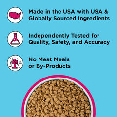BIXBI Liberty quinoa oats barley grain mix supports digestion.