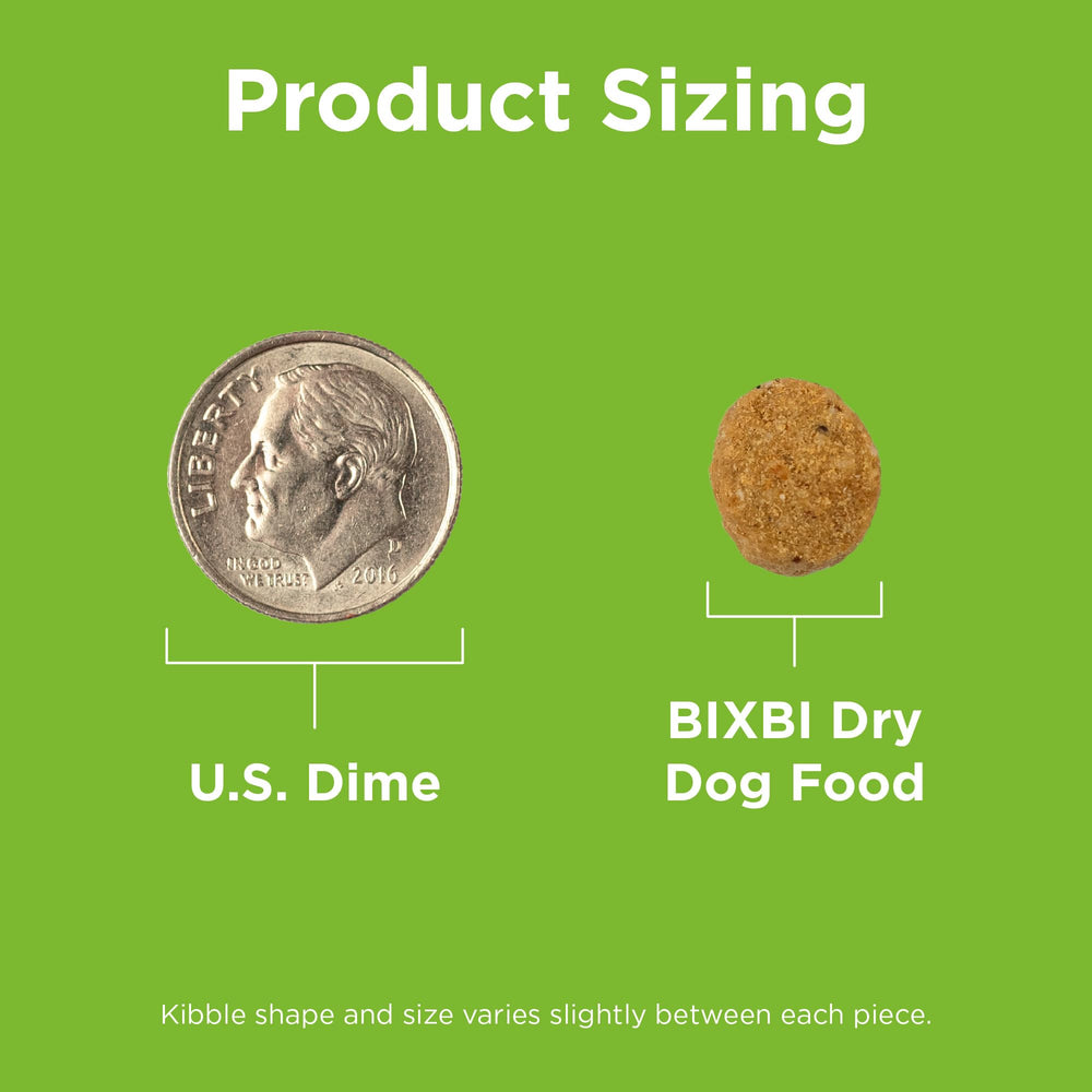 BIXBI Rawbble 4 lb bag provides convenient, USA-made dog food