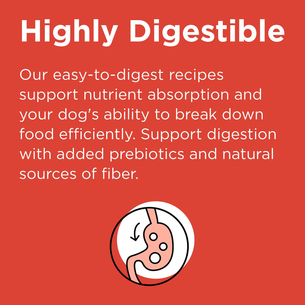 BIXBI Rawbble grain-free formula ideal for sensitive diets.