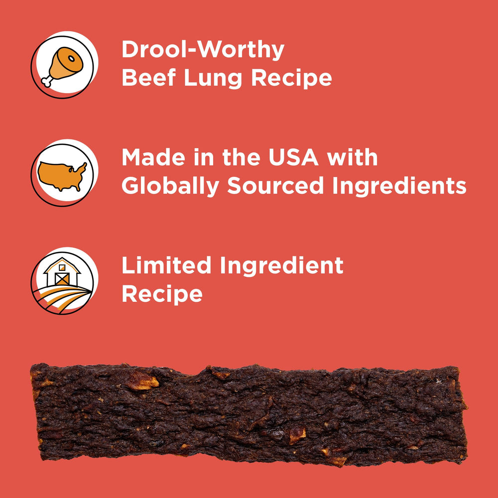BIXBI dog enjoys high-protein jerky as a tasty coat-friendly treat.