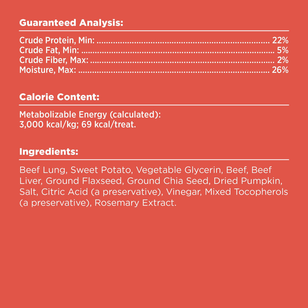 BIXBI USA-made grain-free dog treats suitable for sensitive stomachs.
