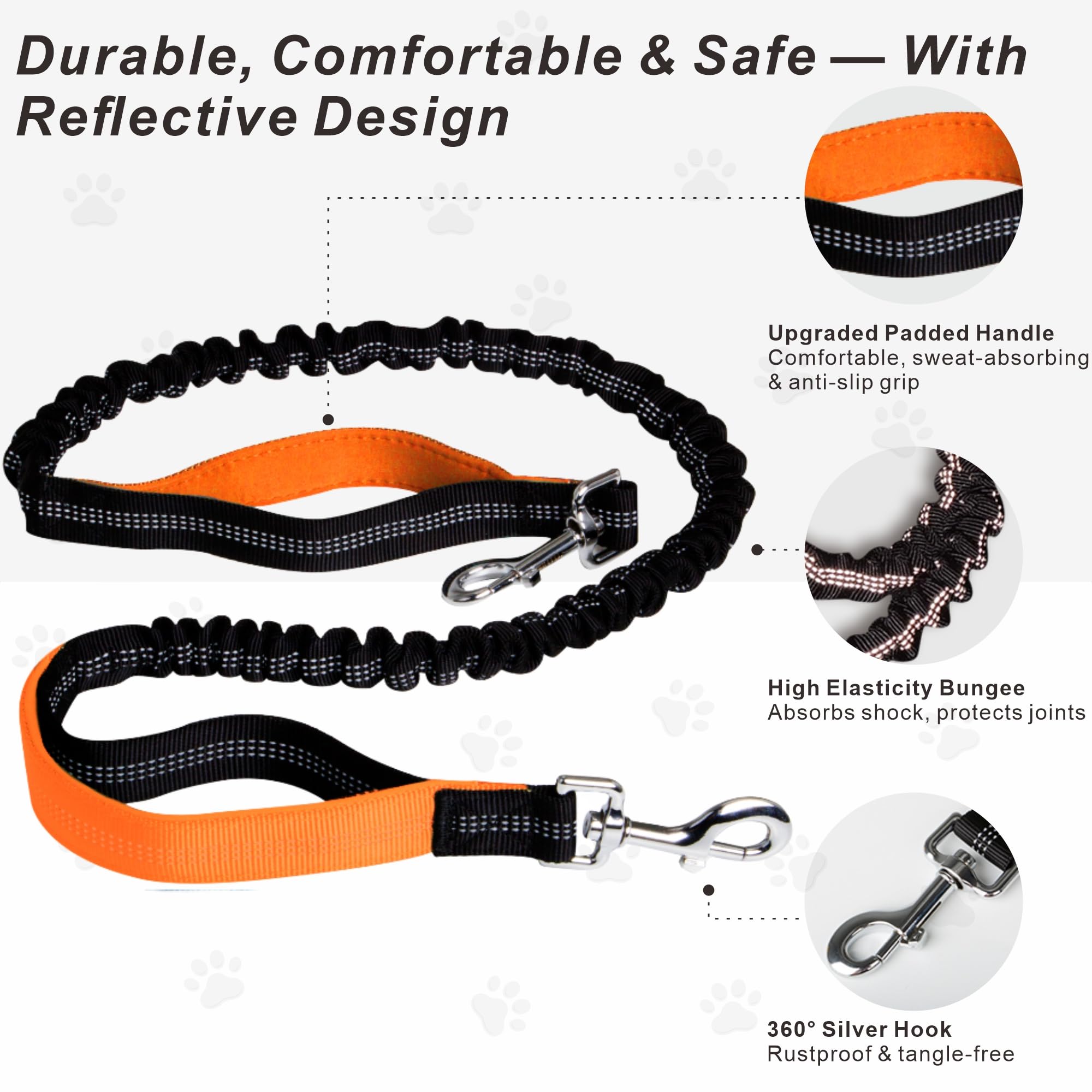 BJDQHKJ adjustable waist belt fits 29 to 51 inches for hands-free control.