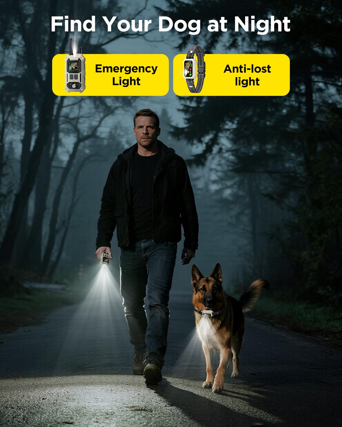 Blackdog 4200ft range enables training across parks and trails