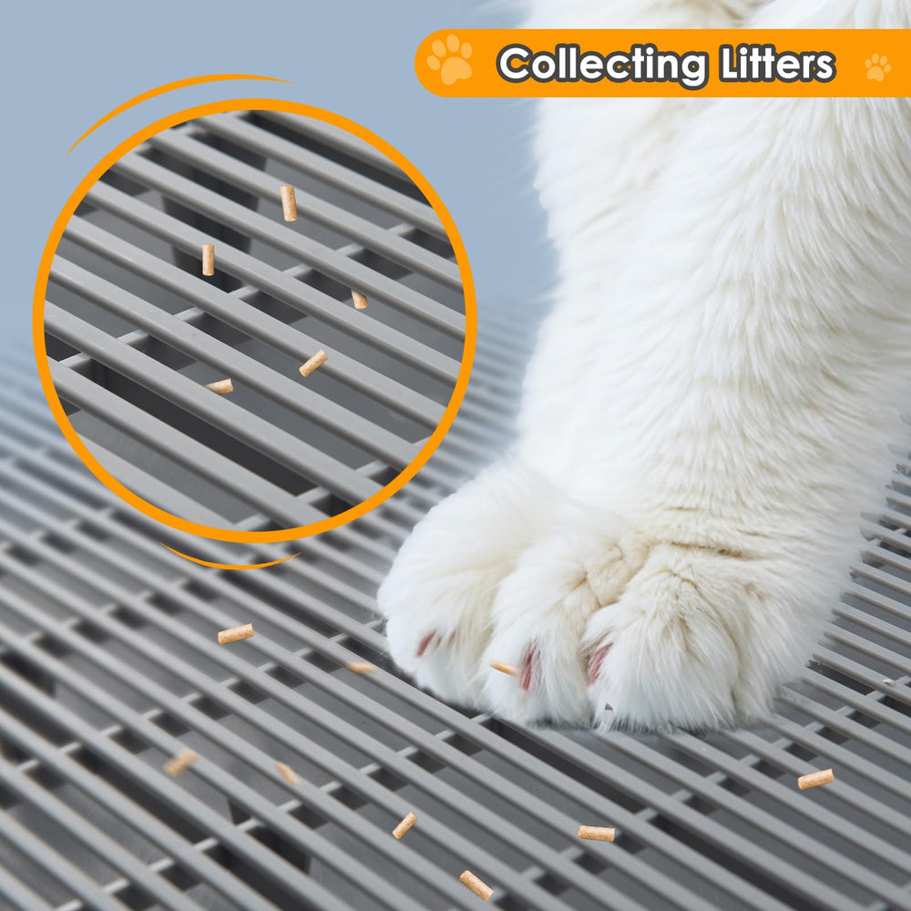 Blata Litter Catching Step with accessible design aids kittens and seniors.
