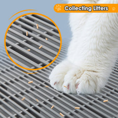 Blata Litter Catching Step with accessible design aids kittens and seniors.