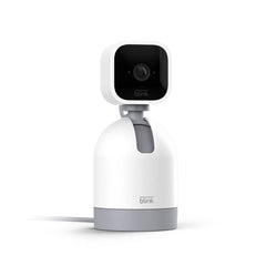 Blink Mini Pan-Tilt Camera 360° coverage for complete room monitoring