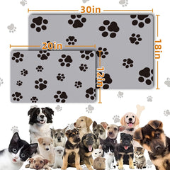Blkjsgly waterproof pet mat protecting floors