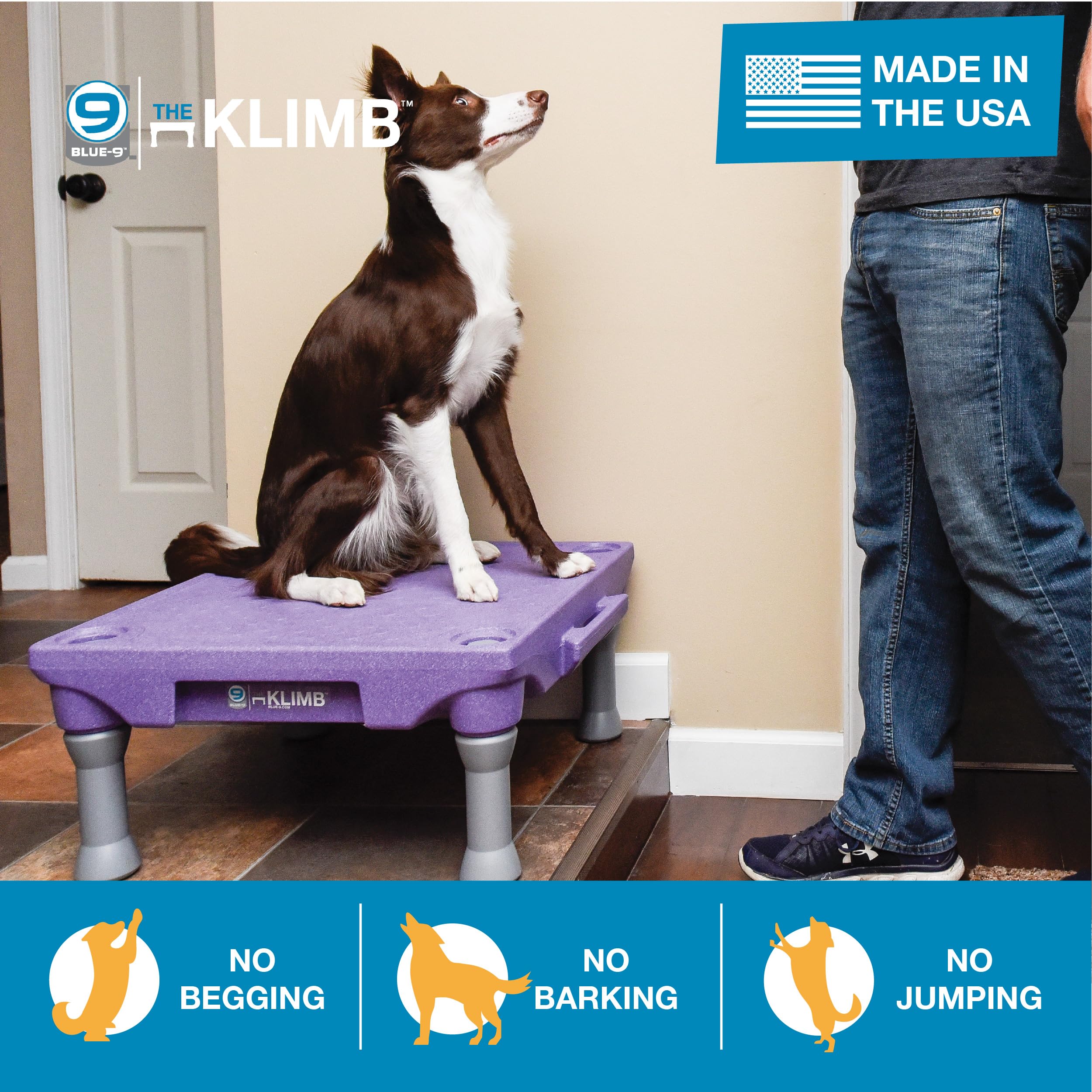 Blue-9 KLIMB modular deck enabling versatile training layouts.