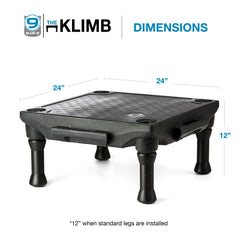 Blue-9 KLIMB UV-stabilized, washable design for outdoor use.
