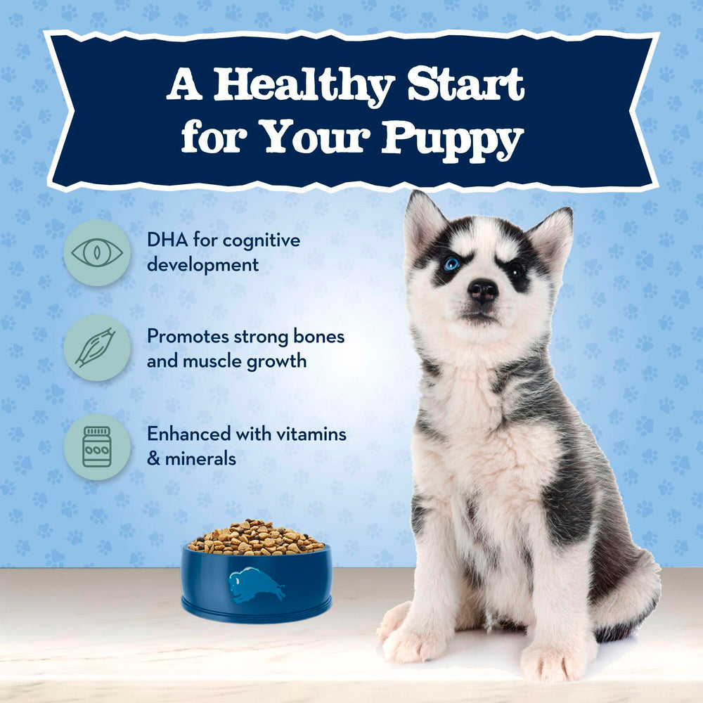 Blue Buffalo Baby BLUE DHA-ARA section for cognitive and retinal support