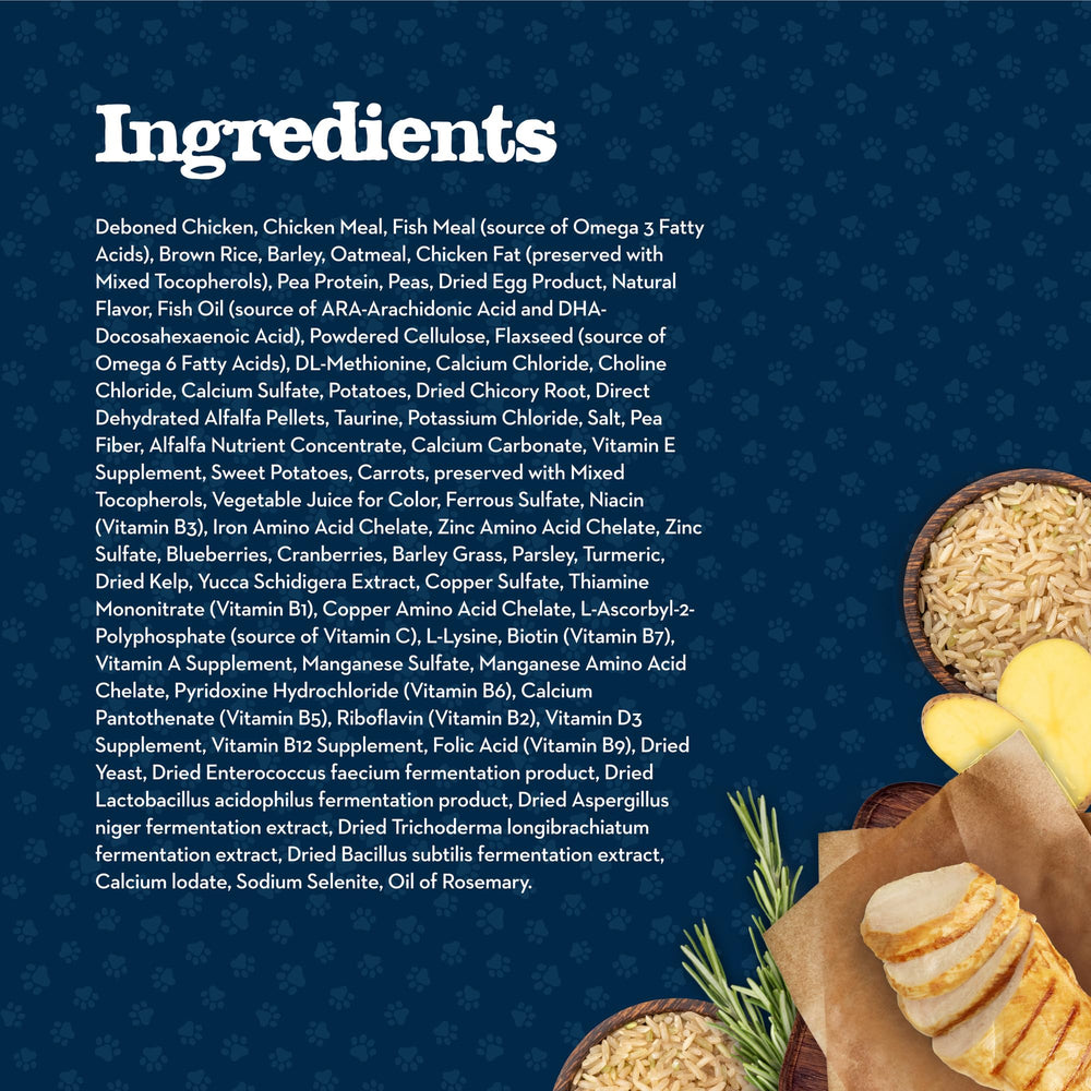 Blue Buffalo Baby BLUE no corn, wheat, or soy label indicates clean nutrition