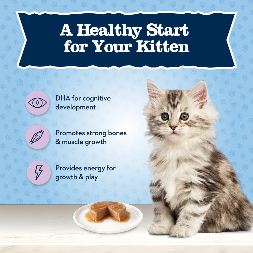 Blue Buffalo Baby BLUE no poultry by-product meals packaging image