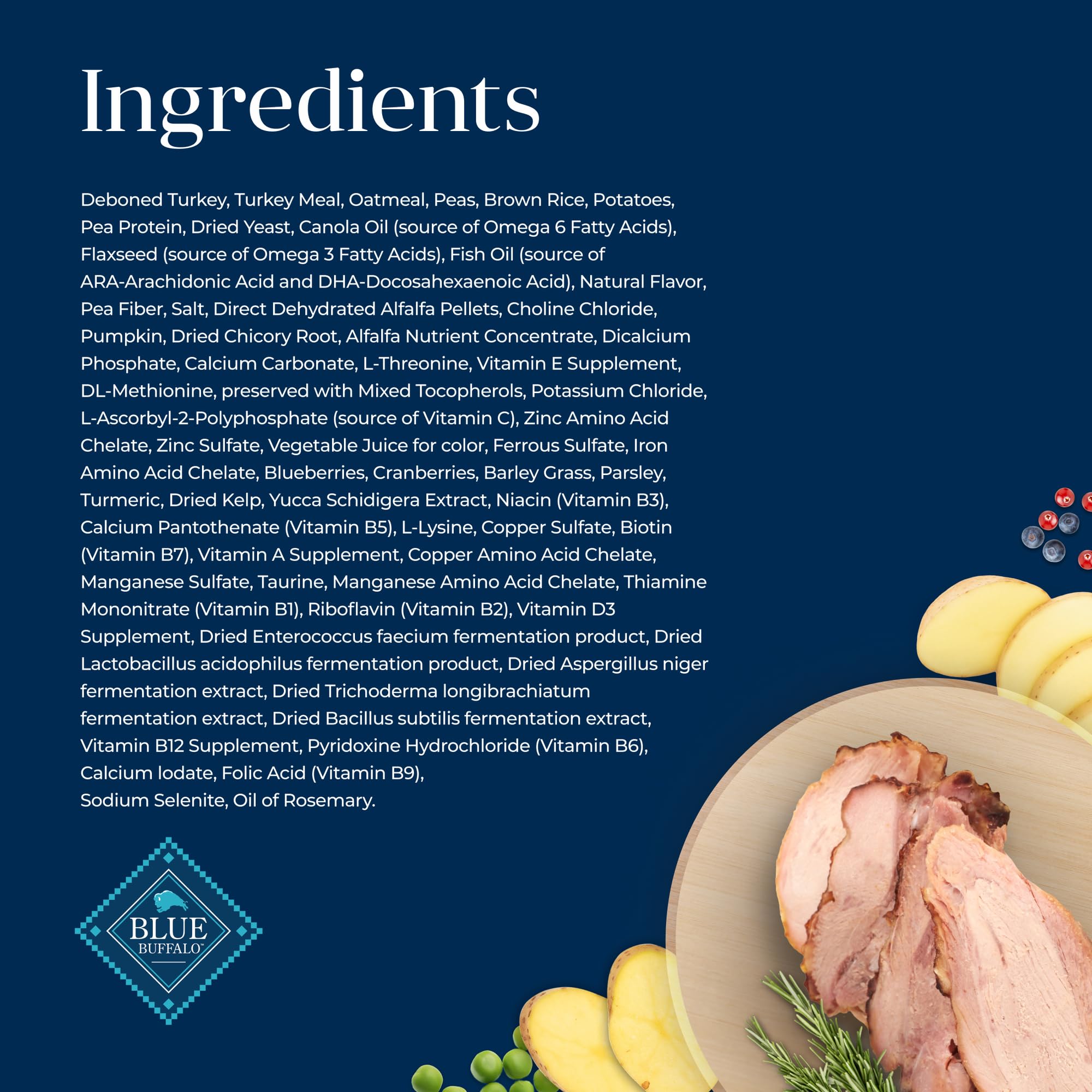 Blue Buffalo LifeSource Bits image showing antioxidant-rich blend