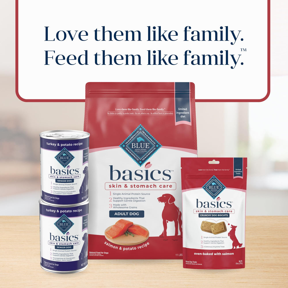 Blue Buffalo Basics made in the USA with natural ingredients.
