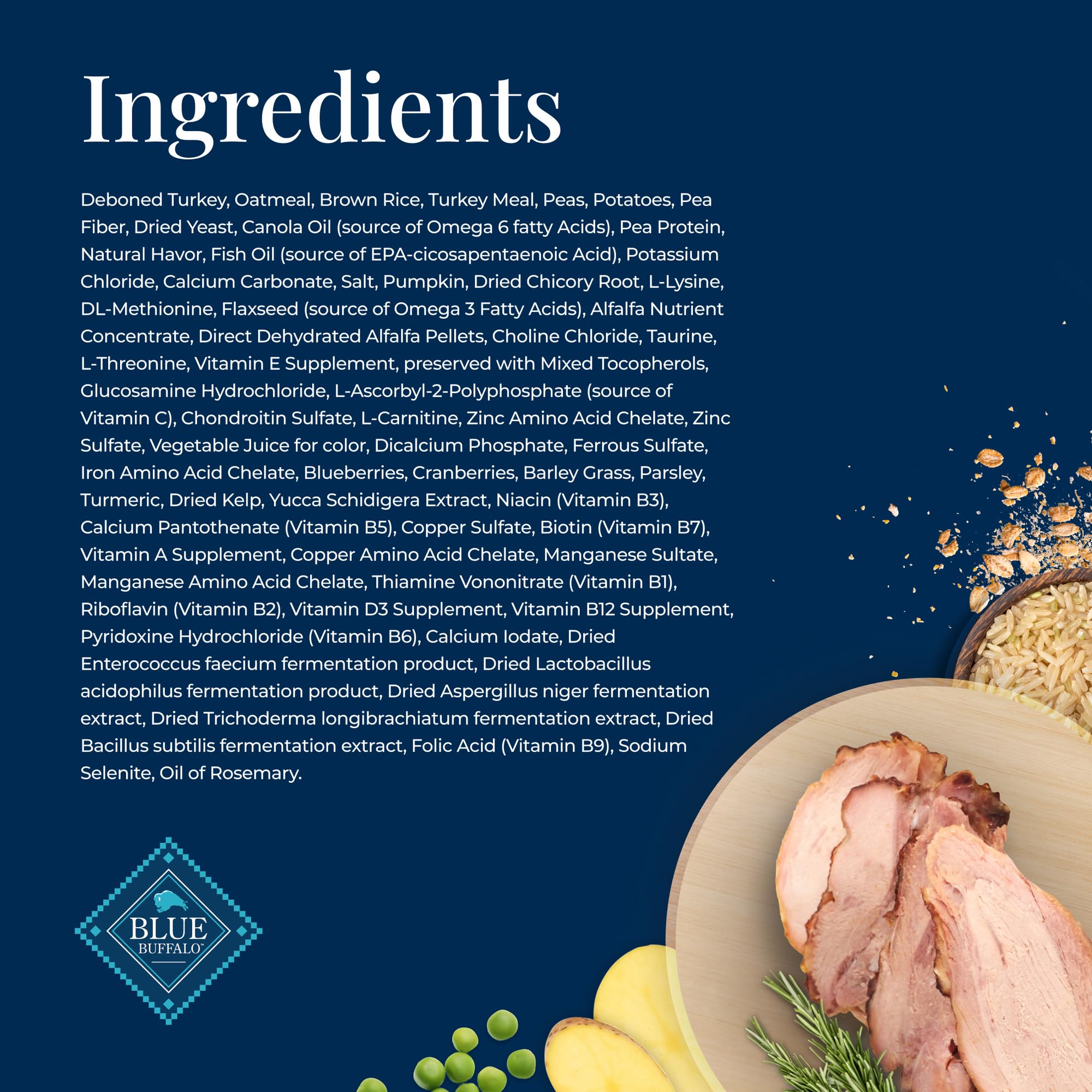 Blue Buffalo Basics no corn, wheat, or soy; ingredients chosen for sensitive diets