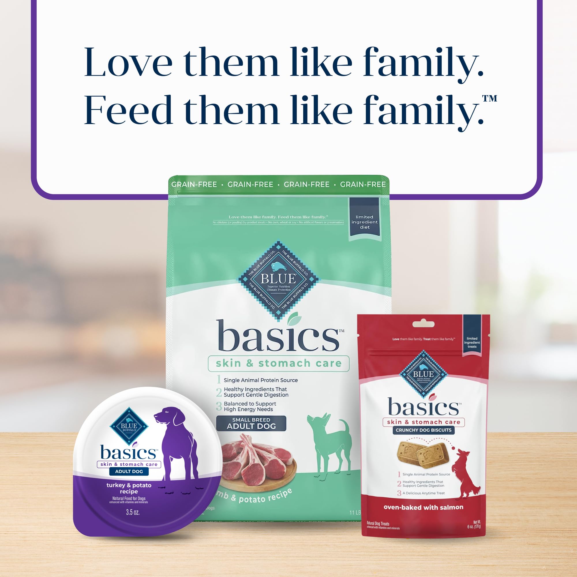 Blue Buffalo Basics small breed energy-focused wet food option