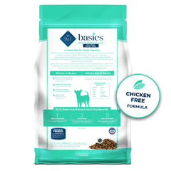 Blue Buffalo Basics grain-free kibble for small-breed dogs