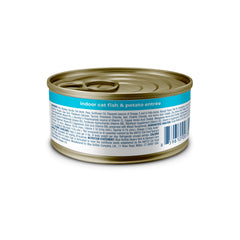 Blue Buffalo Basics wet food can shows whitefish first ingredient for protein.