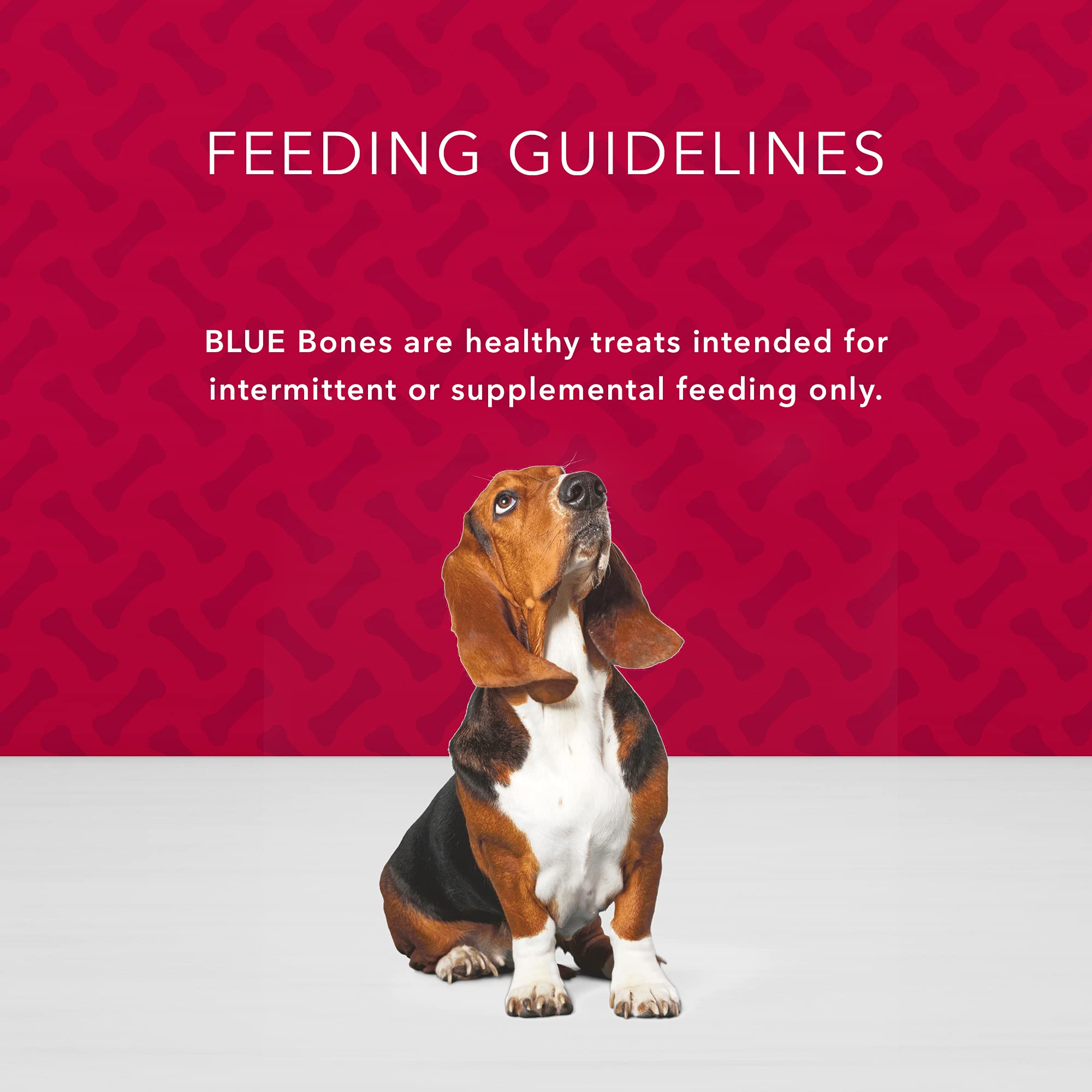 Blue Buffalo Bones four-pack-16-oz, convenient bundle for stocking treats.