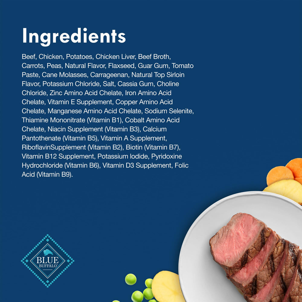Blue Buffalo Delights natural ingredients with vitamins and minerals