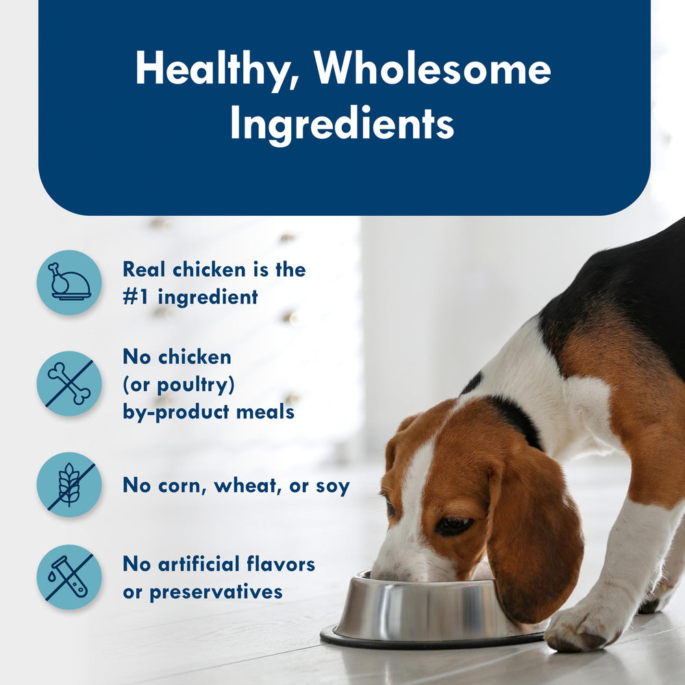 Blue Buffalo Delights no byproduct meals claim on packaging.