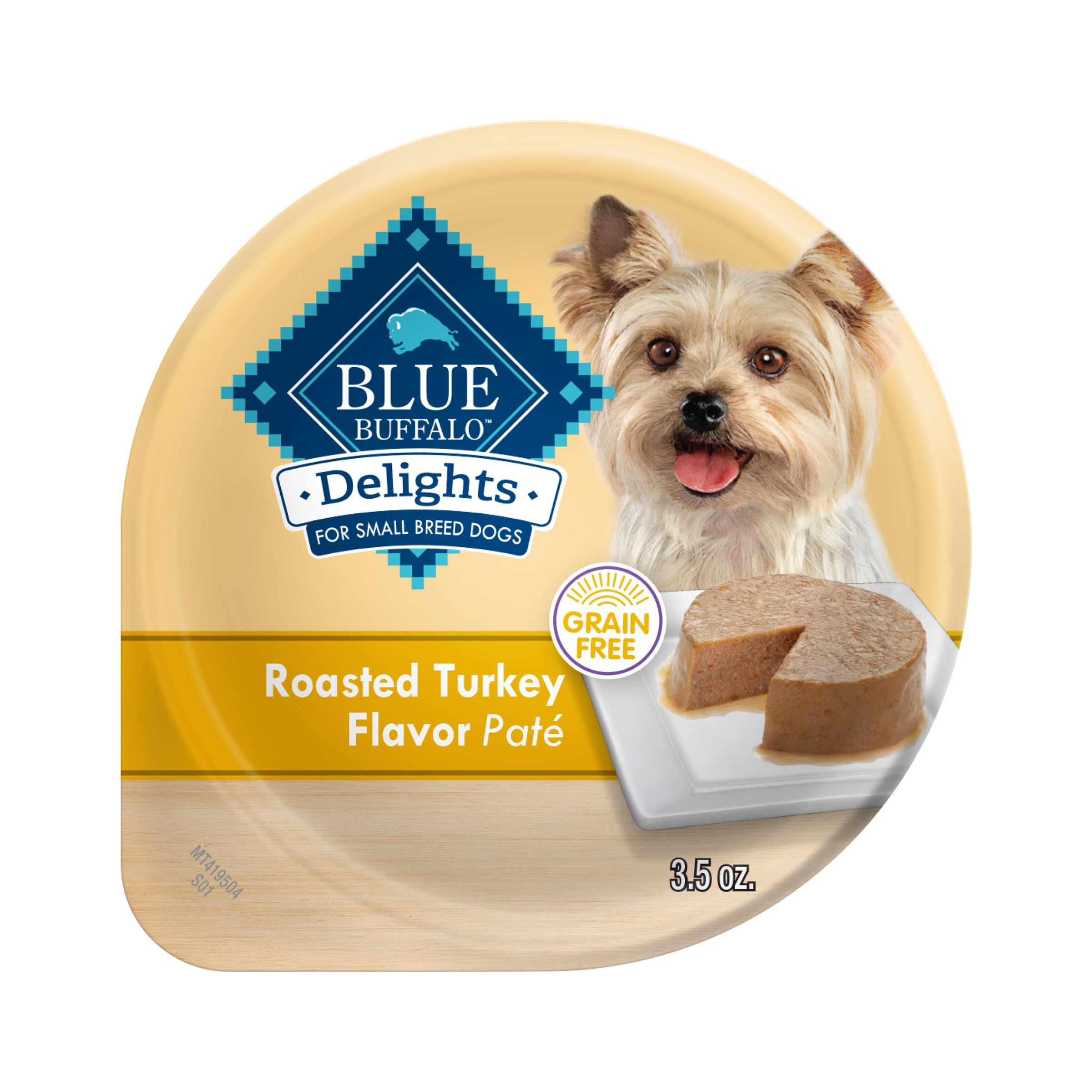 Blue Buffalo Delights Roasted Turkey Pate Cup for easy single-serve meals