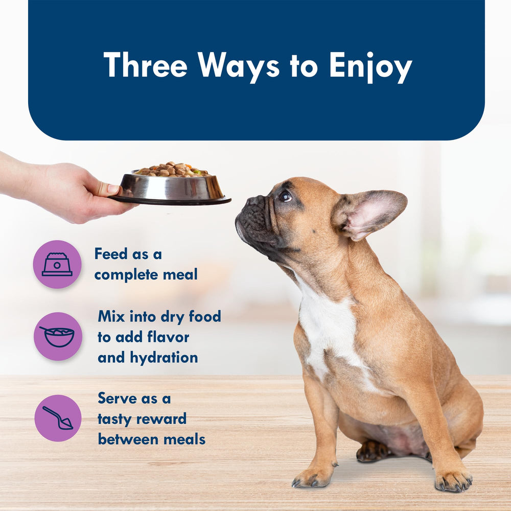 Blue Buffalo Delights, sliced serving for easy meal portions
