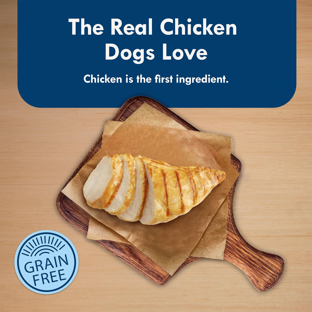 Blue Buffalo Delights small breed features no chicken by-product meals and no corn wheat or soy