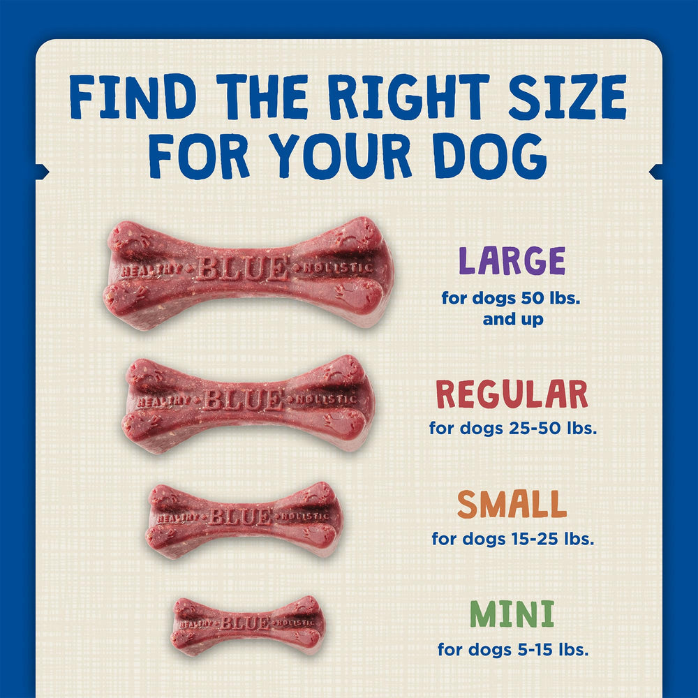 Blue Buffalo dental bones for large dogs promoting gum health