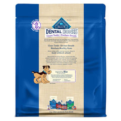 Blue Buffalo Dental Bones close-up texture dogs love chewing