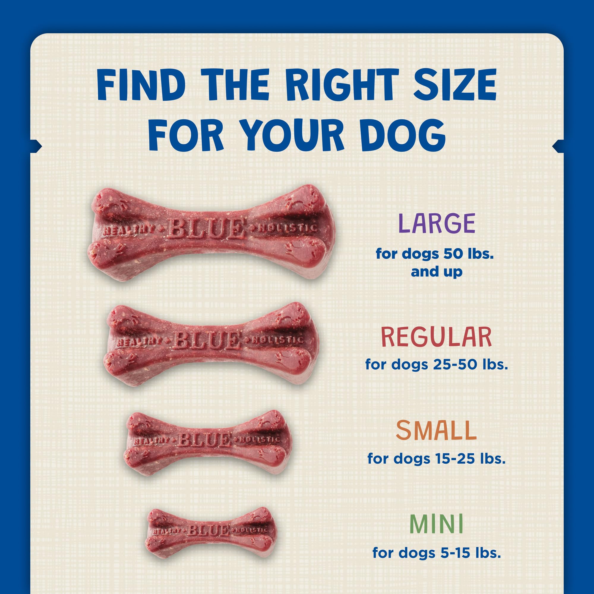 Blue Buffalo Dental Bones Mini closeup highlighting breath-freshening benefits