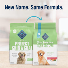 Blue Buffalo dry dog food shown in a serving bowl for daily meals.