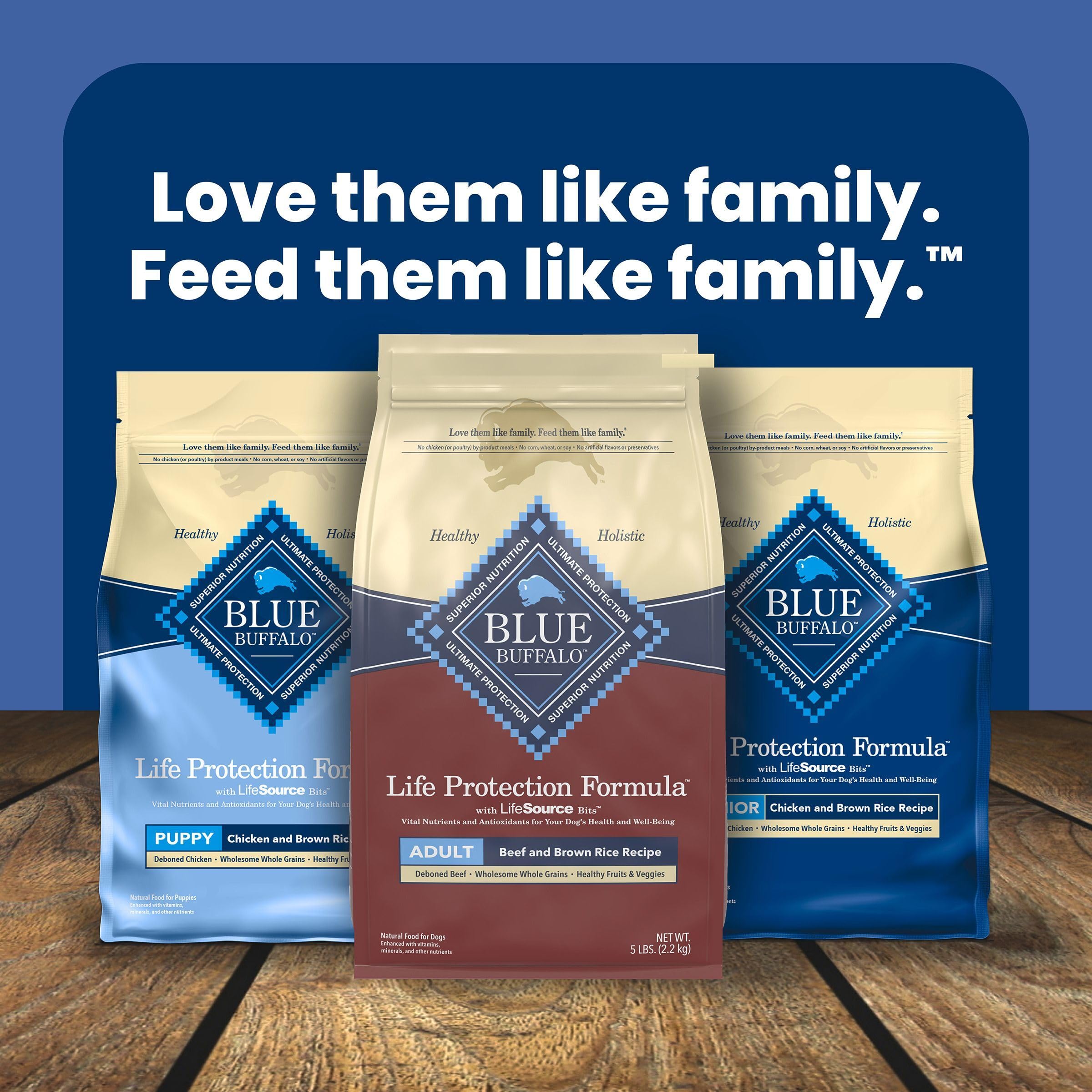 Complete adult dog nutrition for everyday meals and activity.