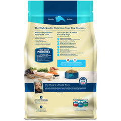 Blue Buffalo kibble close-up highlights natural ingredients and balanced nutrition