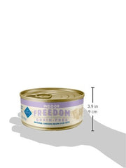 Blue Buffalo Freedom chicken paté close-up highlighting real ingredients