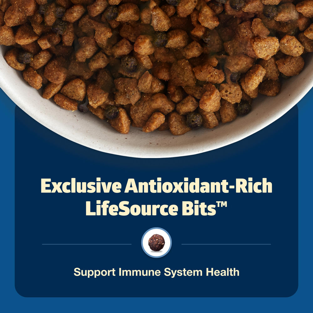 Blue Buffalo Freedom deboned chicken recipe highlighting real protein