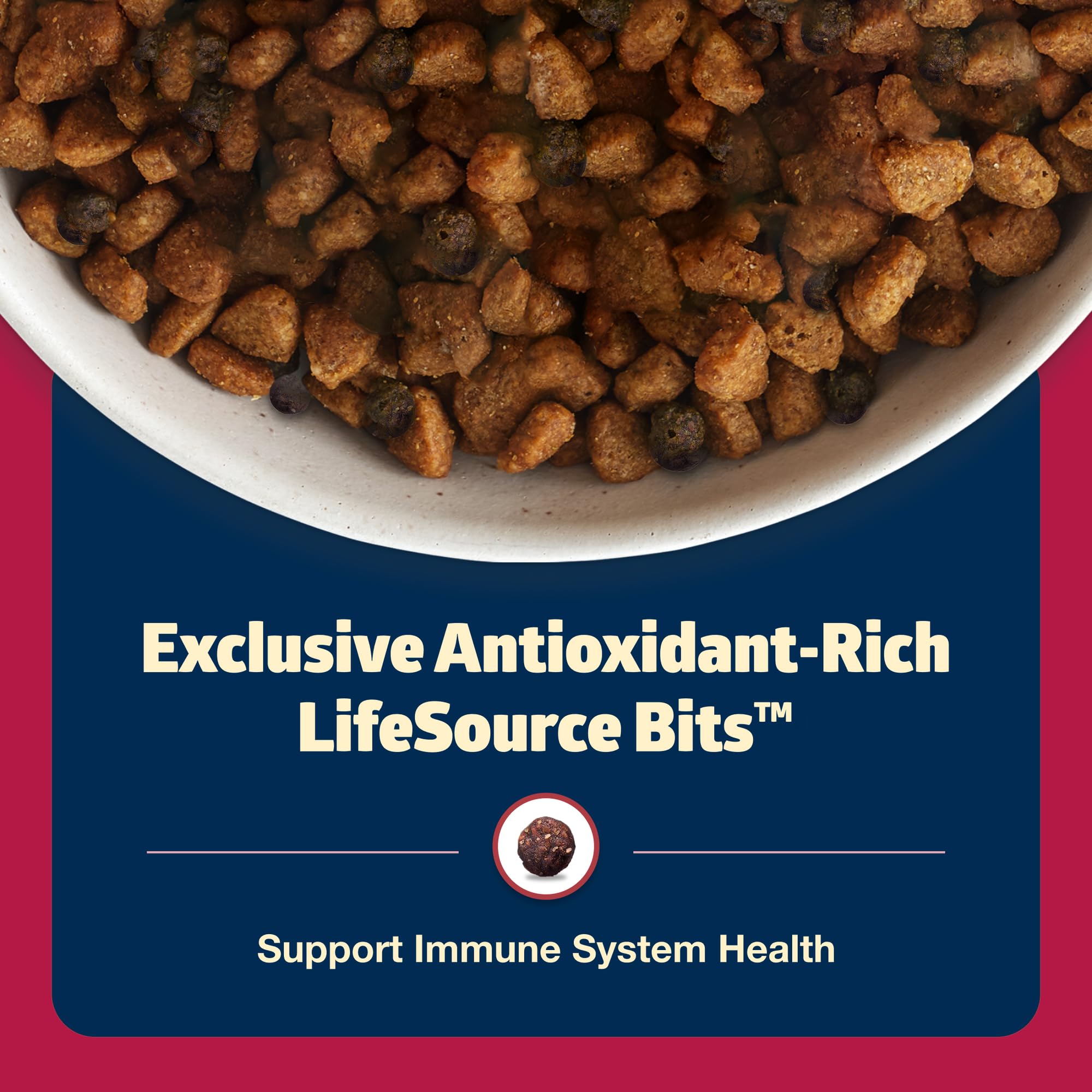 Blue Buffalo Freedom grain-free bag promoting healthy skin and coat.