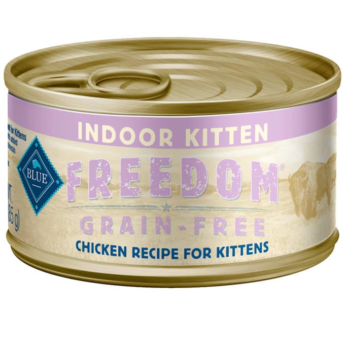 Blue Buffalo Freedom grain-free formula: no grains, no poultry by-product meals