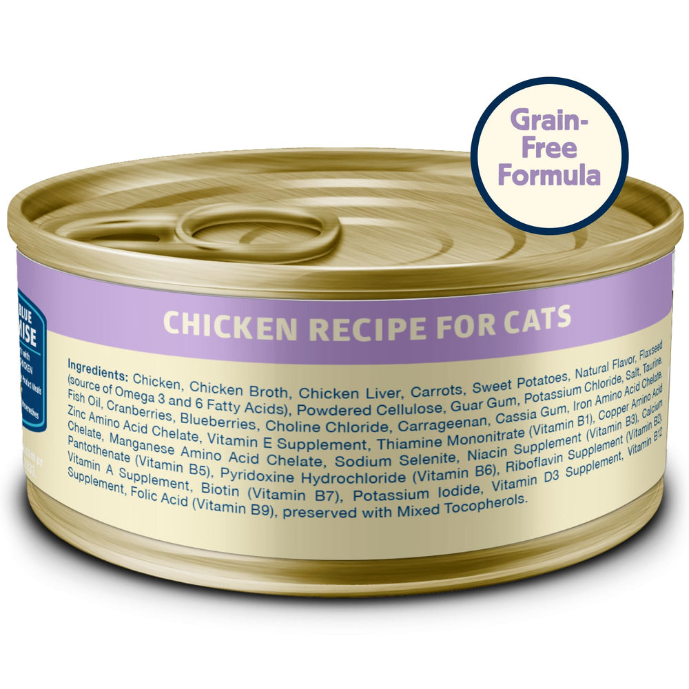 Blue Buffalo Freedom 3-ounce can display for convenient portions